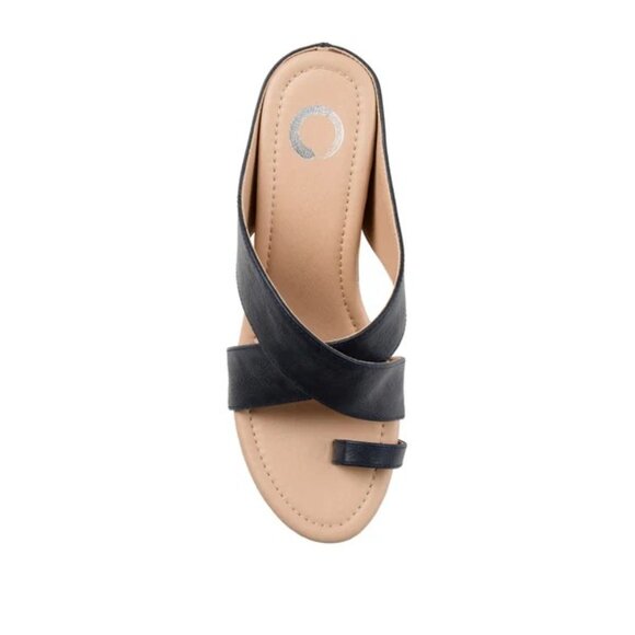 Journee Collection Women's Tru Comfort Foam Rayna Wedge Sandals - Picture 6 of 6